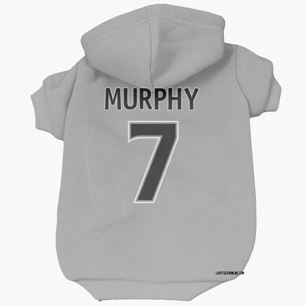 Los Angeles Kings Mike Murphy Gray Pet Hoodie for Dog & Cat