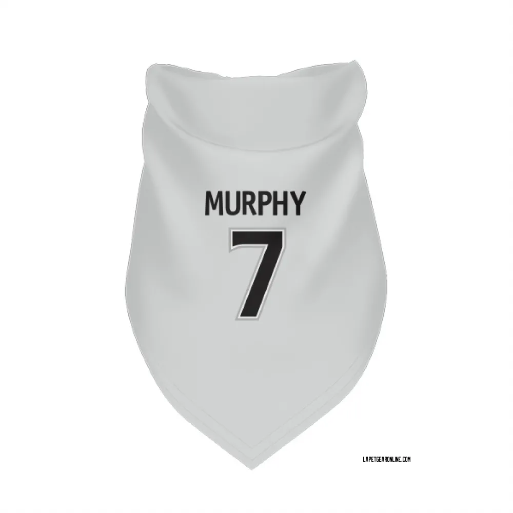 Los Angeles Kings Mike Murphy White Pet Bandana for Dog & Cat