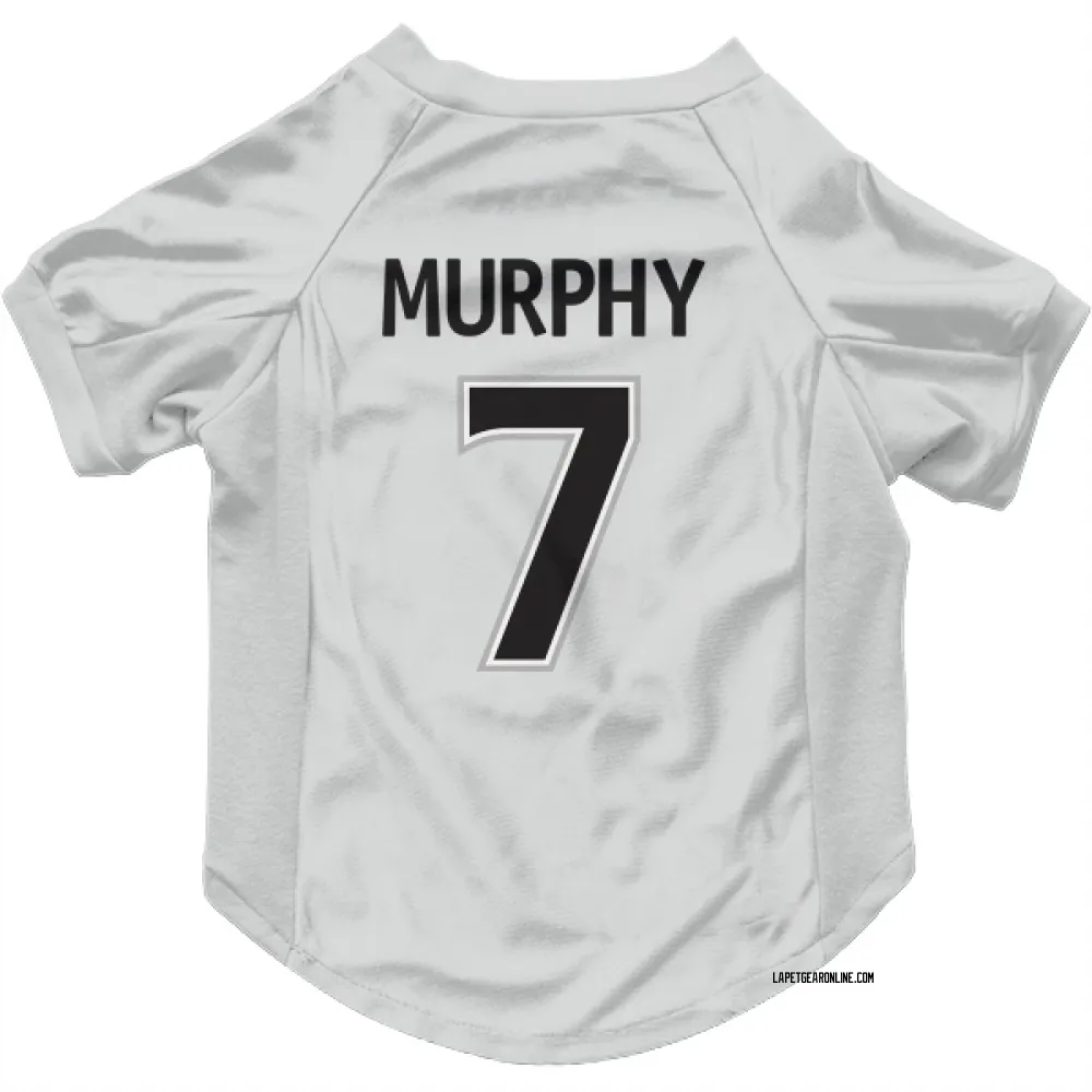 Los Angeles Kings Mike Murphy White Pet Jersey for Dog & Cat