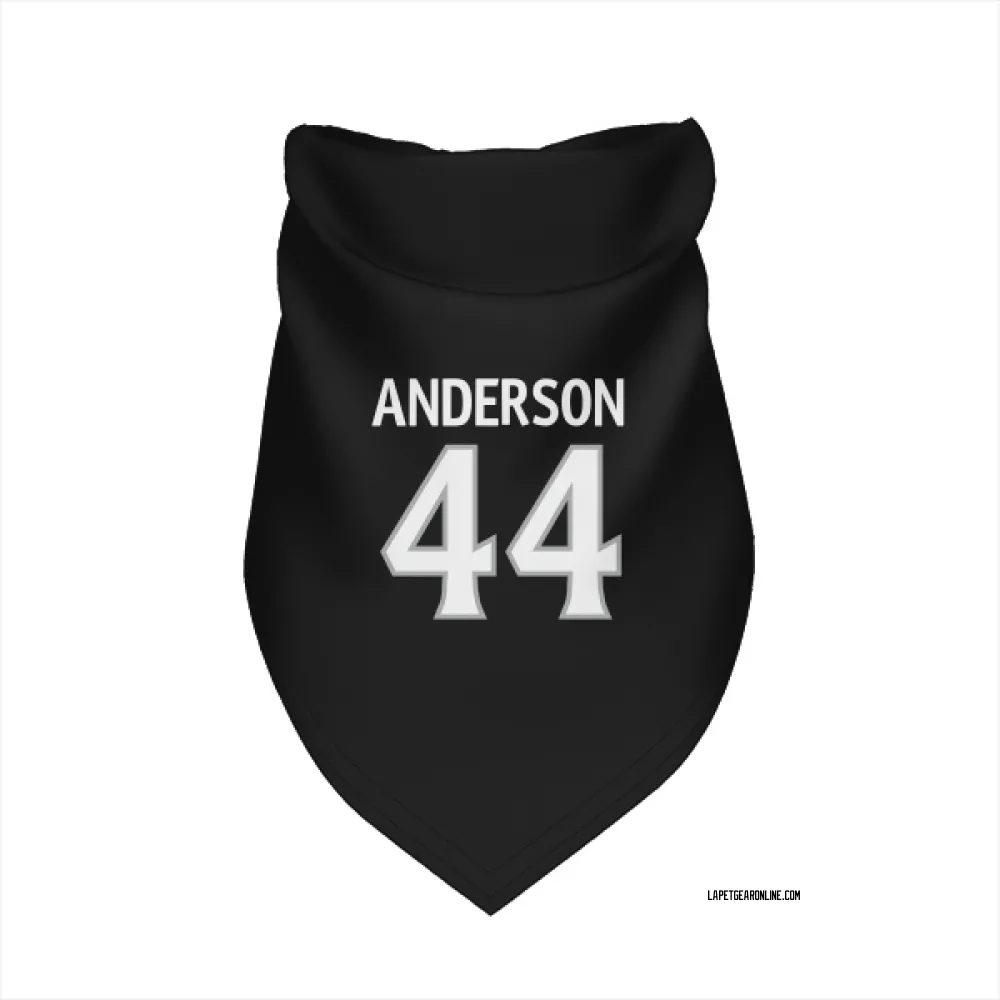 Los Angeles Kings Mikey Anderson Black Pet Bandana for Dog & Cat