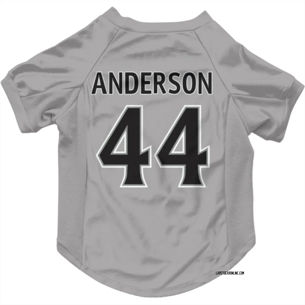 Los Angeles Kings Mikey Anderson Gray Pet Jersey for Dog & Cat