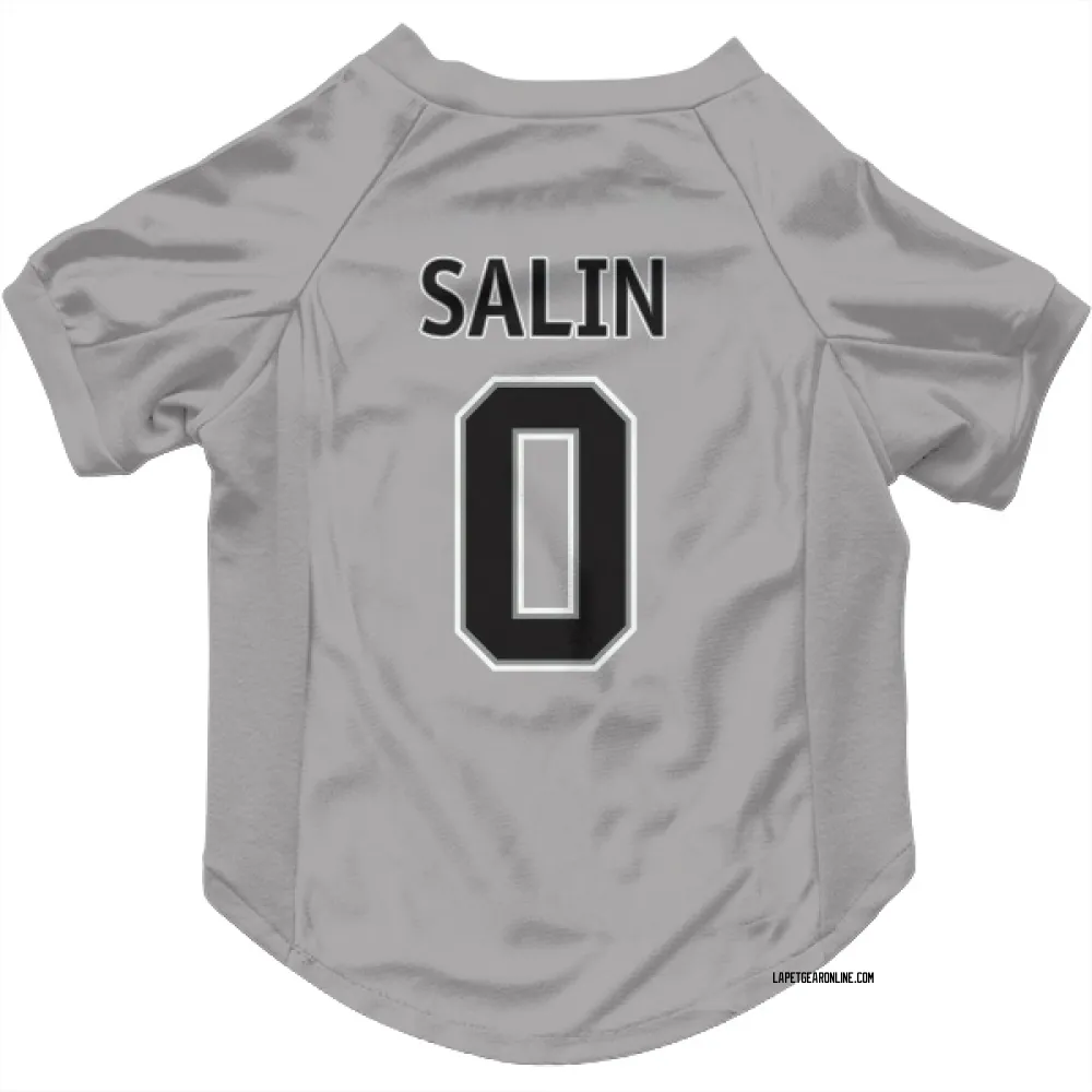 Los Angeles Kings Otto Salin Gray Pet Jersey for Dog & Cat