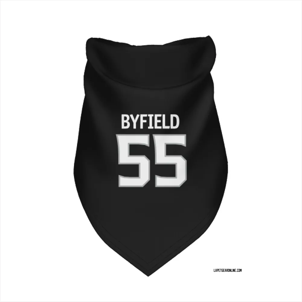 Los Angeles Kings Quinton Byfield Black Pet Bandana for Dog & Cat