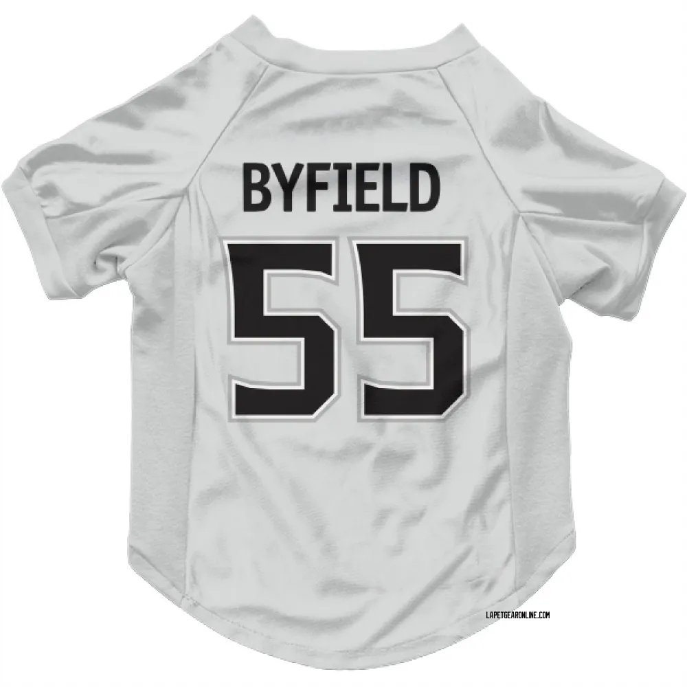 Los Angeles Kings Quinton Byfield White Pet Jersey for Dog & Cat
