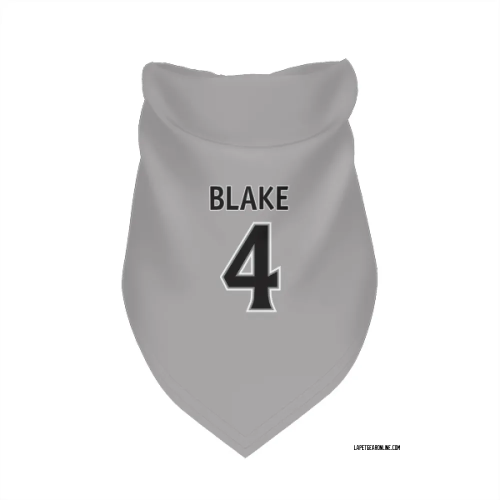Los Angeles Kings Rob Blake Gray Pet Bandana for Dog & Cat