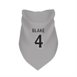 Los Angeles Kings Rob Blake Gray Pet Bandana for Dog & Cat