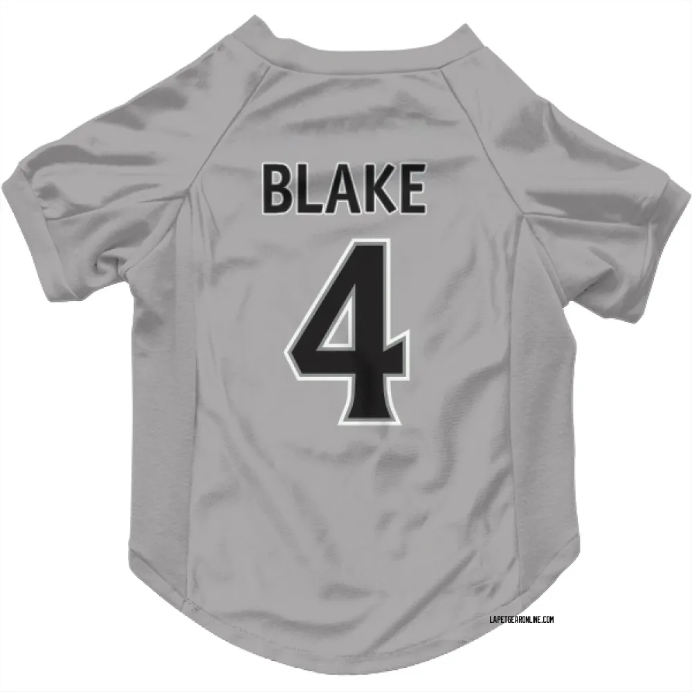 Los Angeles Kings Rob Blake Gray Pet Jersey for Dog & Cat
