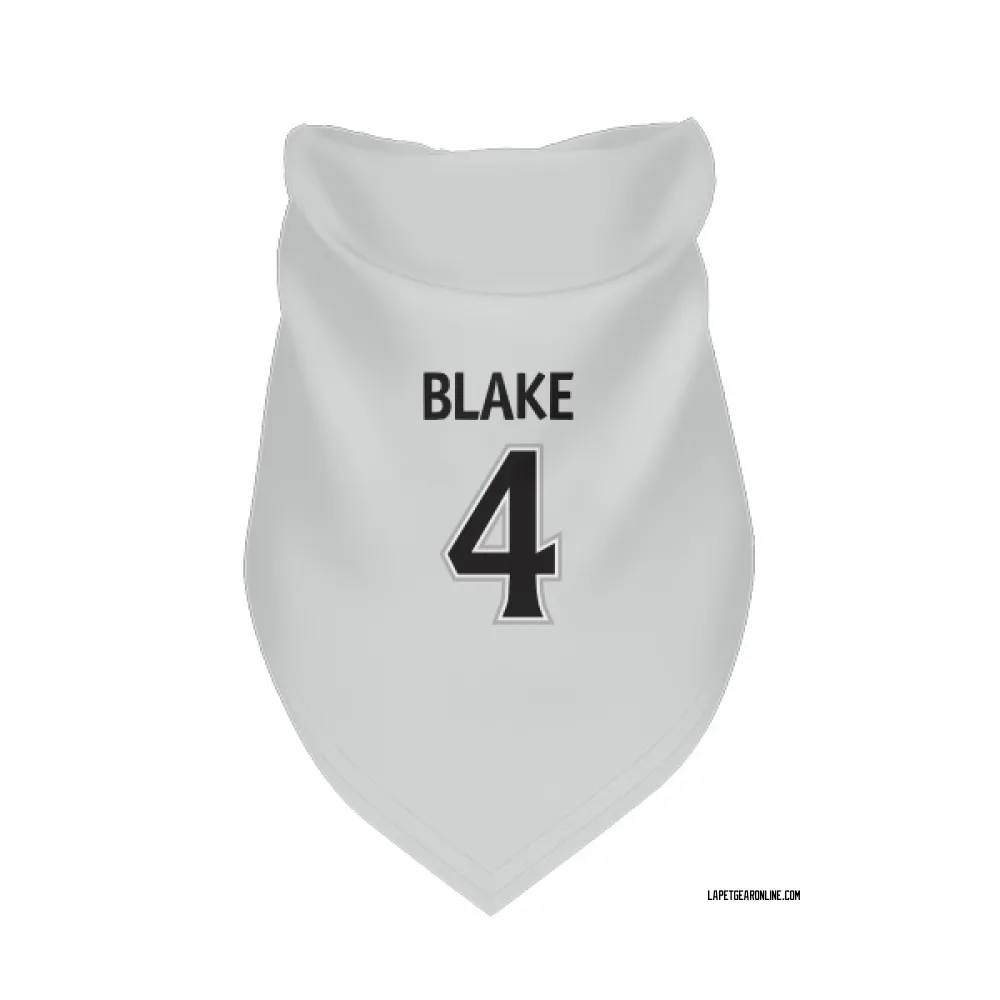Los Angeles Kings Rob Blake White Pet Bandana for Dog & Cat