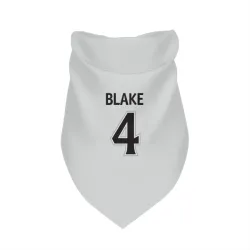 Los Angeles Kings Rob Blake White Pet Bandana for Dog & Cat