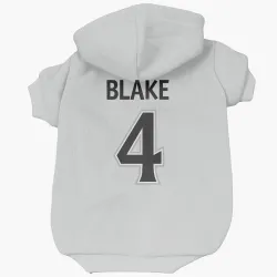 Los Angeles Kings Rob Blake White Pet Hoodie for Dog & Cat