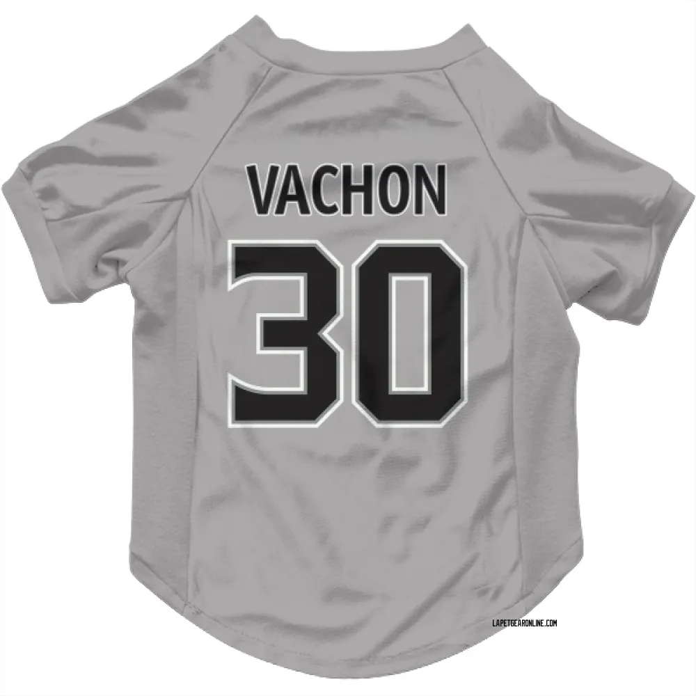 Los Angeles Kings Rogie Vachon Gray Pet Jersey for Dog & Cat