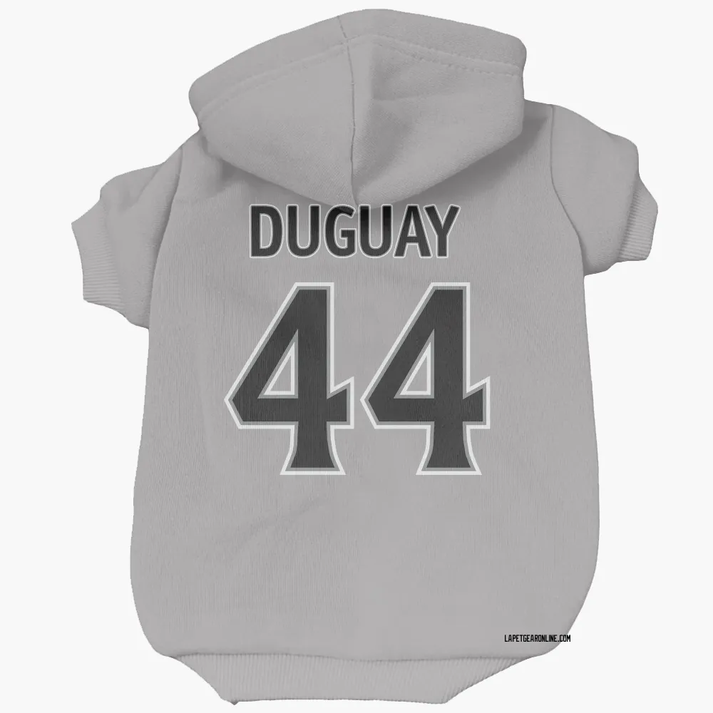 Los Angeles Kings Ron Duguay Gray Pet Hoodie for Dog & Cat