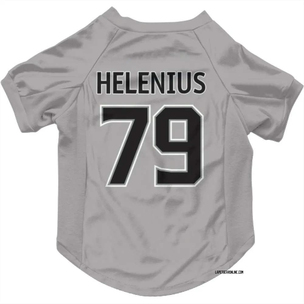 Los Angeles Kings Samuel Helenius Gray Pet Jersey for Dog & Cat