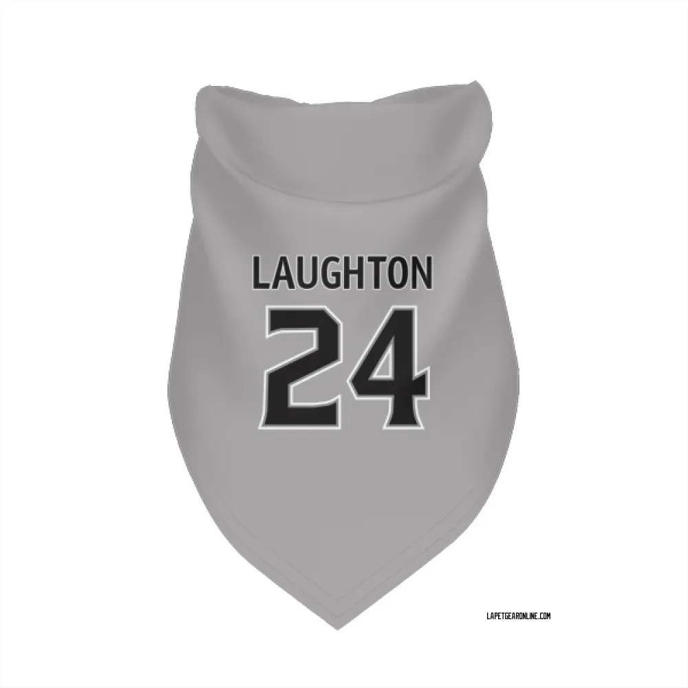 Los Angeles Kings Scott Laughton Gray Pet Bandana for Dog & Cat