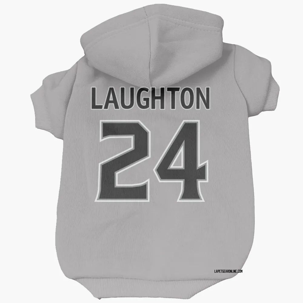 Los Angeles Kings Scott Laughton Gray Pet Hoodie for Dog & Cat