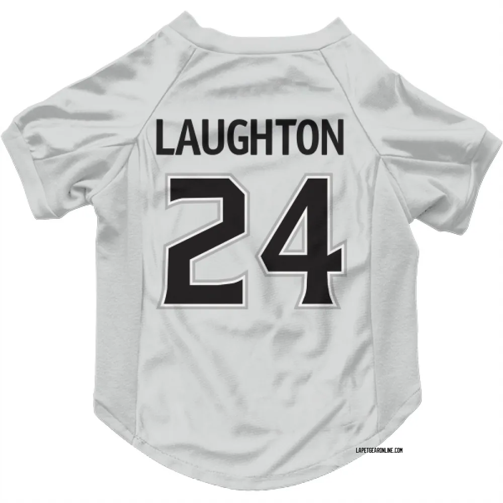 Los Angeles Kings Scott Laughton White Pet Jersey for Dog & Cat