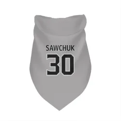 Los Angeles Kings Terry Sawchuk Gray Pet Bandana for Dog & Cat