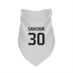 Los Angeles Kings Terry Sawchuk White Pet Bandana for Dog & Cat
