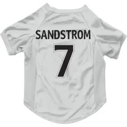 Los Angeles Kings Tomas Sandstrom White Pet Jersey for Dog & Cat