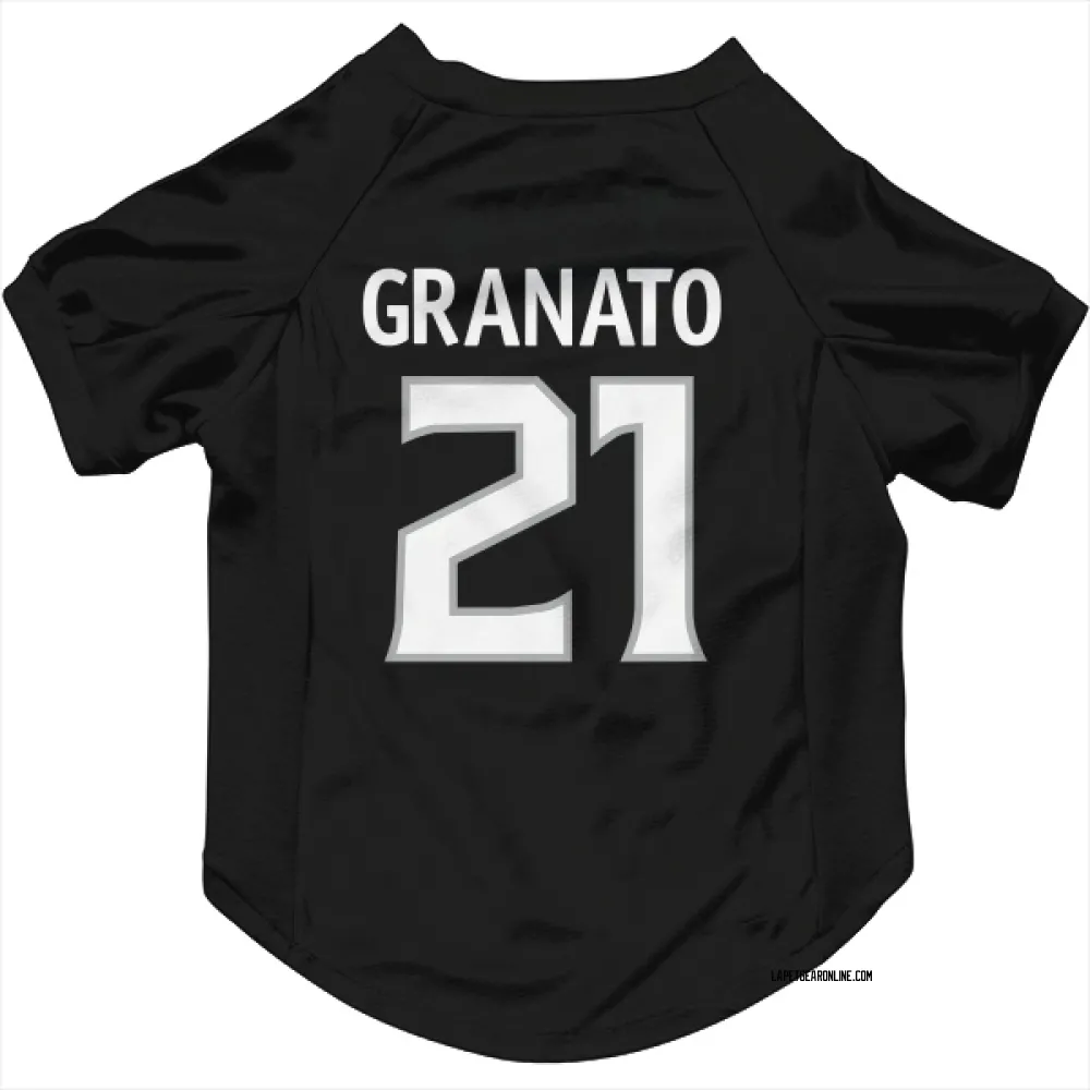 Los Angeles Kings Tony Granato Black Pet Jersey for Dog & Cat