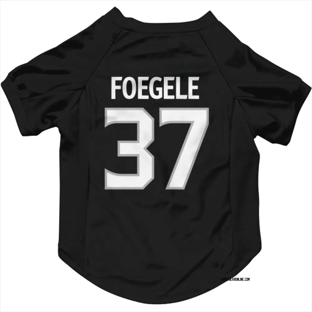 Los Angeles Kings Warren Foegele Black Pet Jersey for Dog & Cat