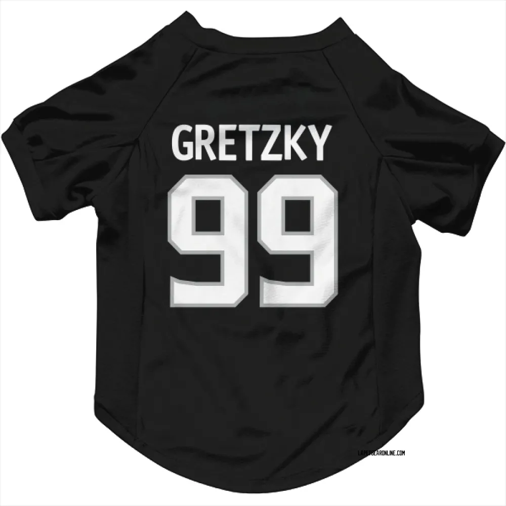 Los Angeles Kings Wayne Gretzky Black Pet Jersey for Dog & Cat